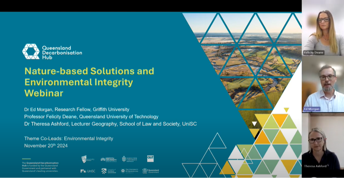 Webinar: Nature-based Solutions and Environmental Integrity